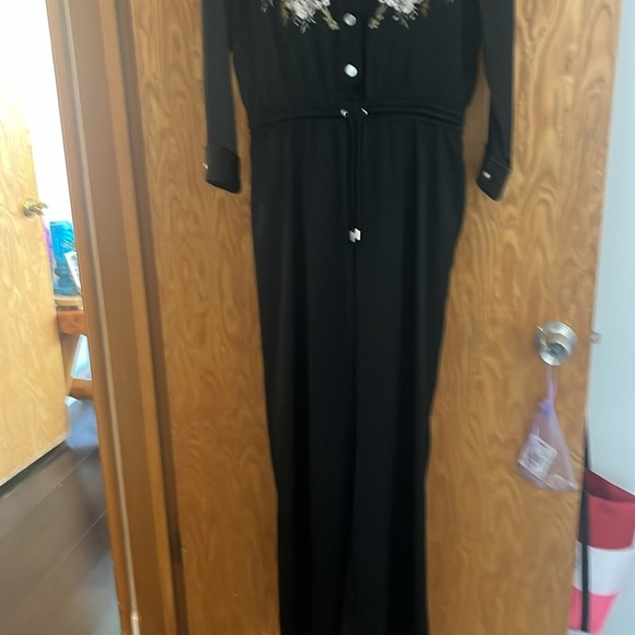 River Island Black Embellished Sheath Dress - Picture 3 of 9